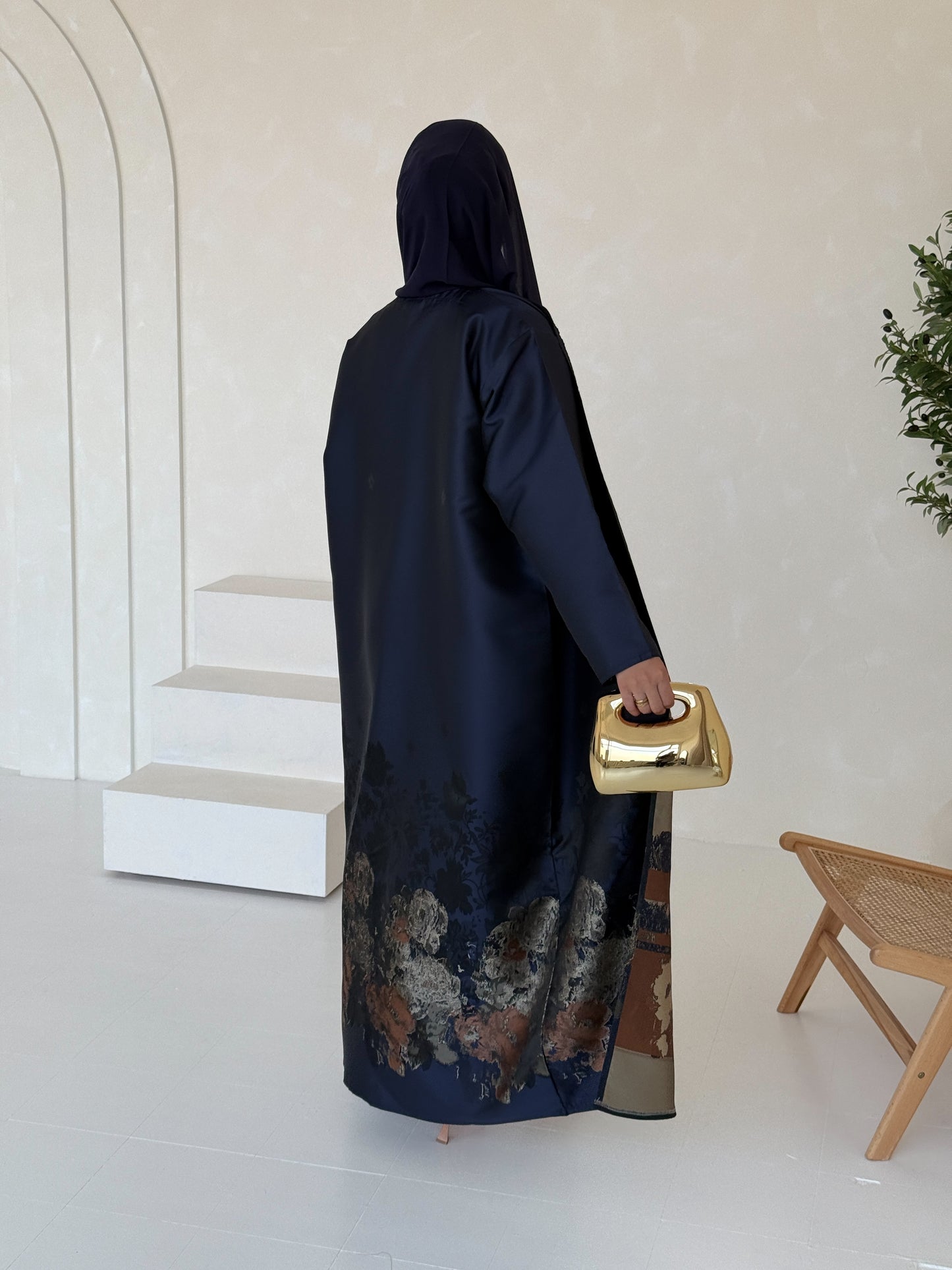 Dalilah - Navy/ Bronze