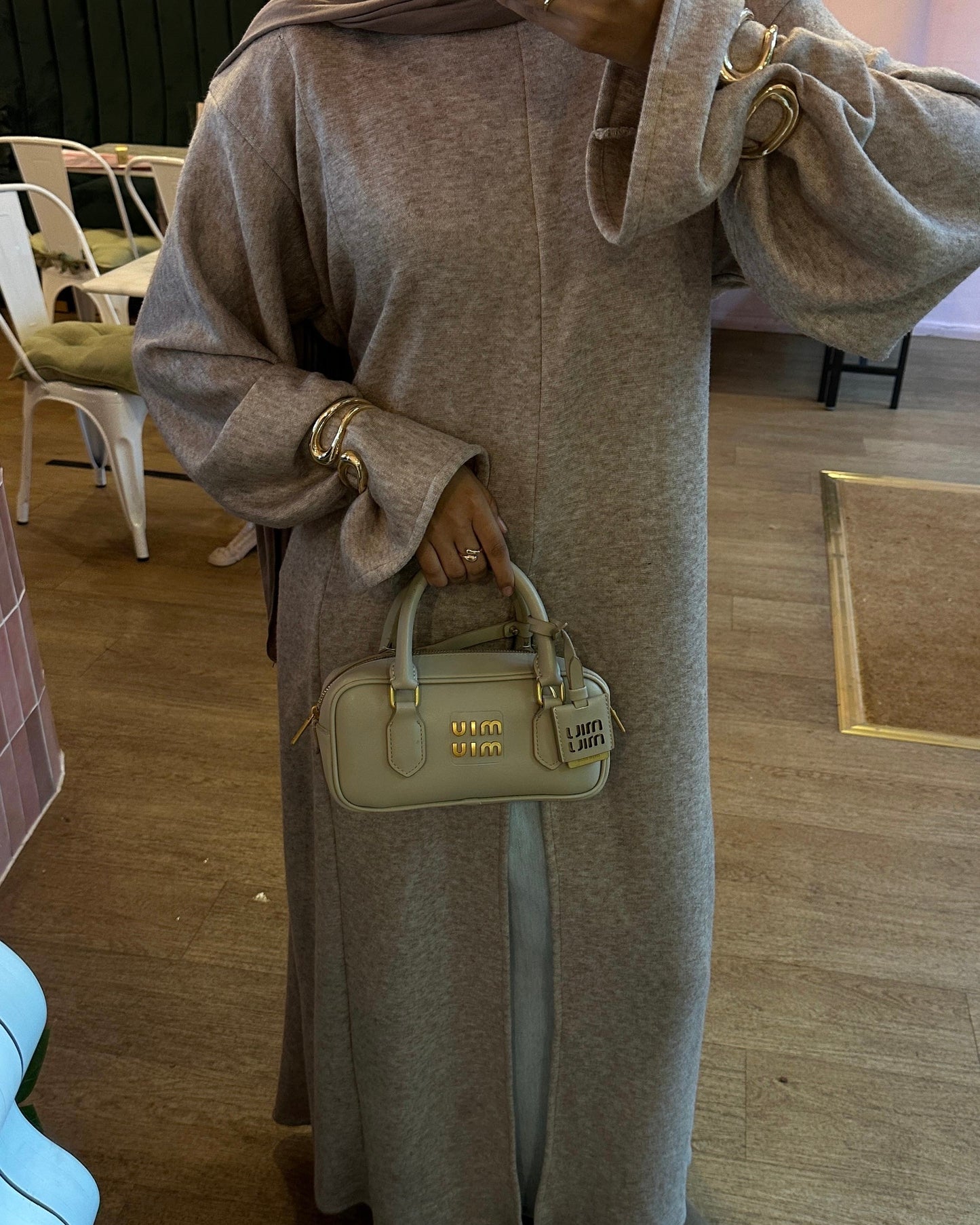 Split Dress Oat