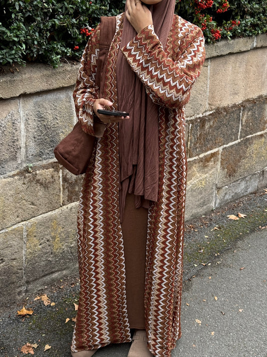 Knitted Kimomo Cinnamon 