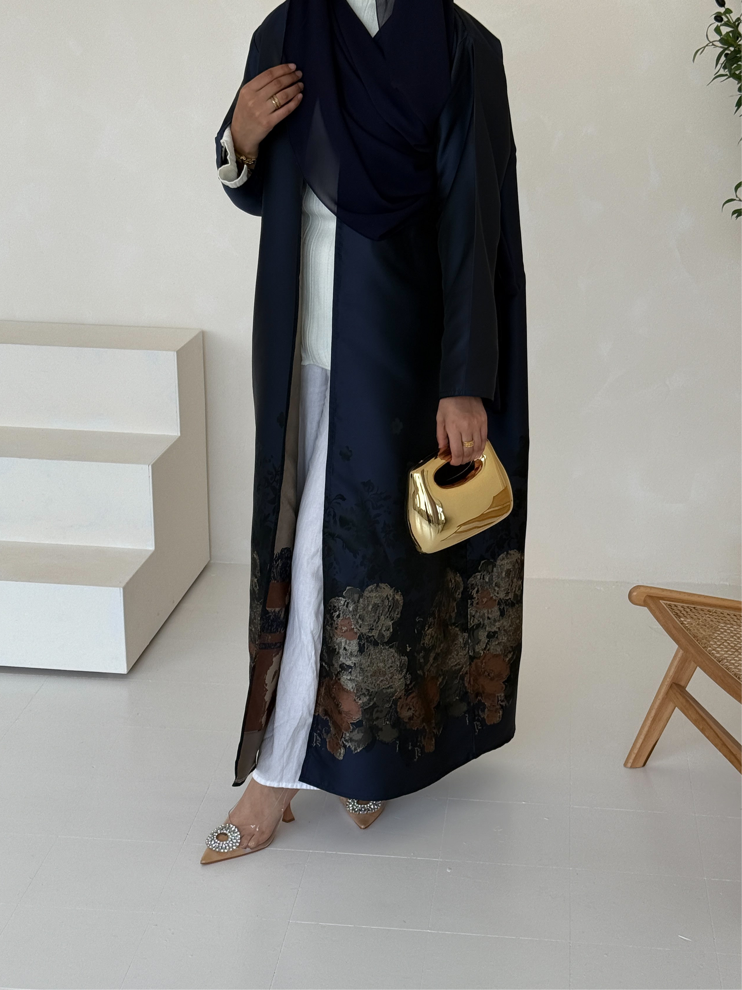 Dalilah - Navy/ Bronze