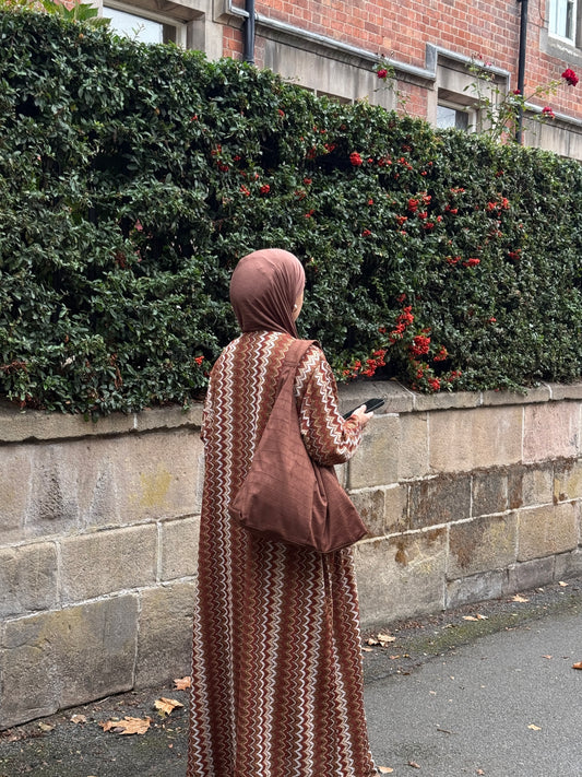 Knitted Kimomo Cinnamon 