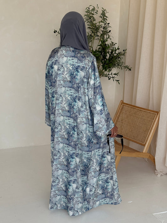 Whispering Woods Sky Blue