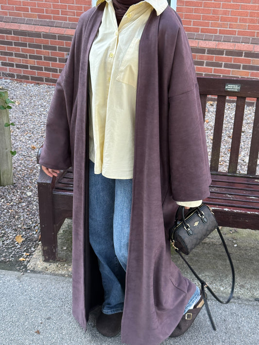 Suede Jacket Truffle