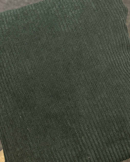 Corduroy Forest Green Open 