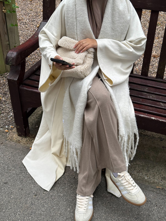 Suede Jacket Candle Crème