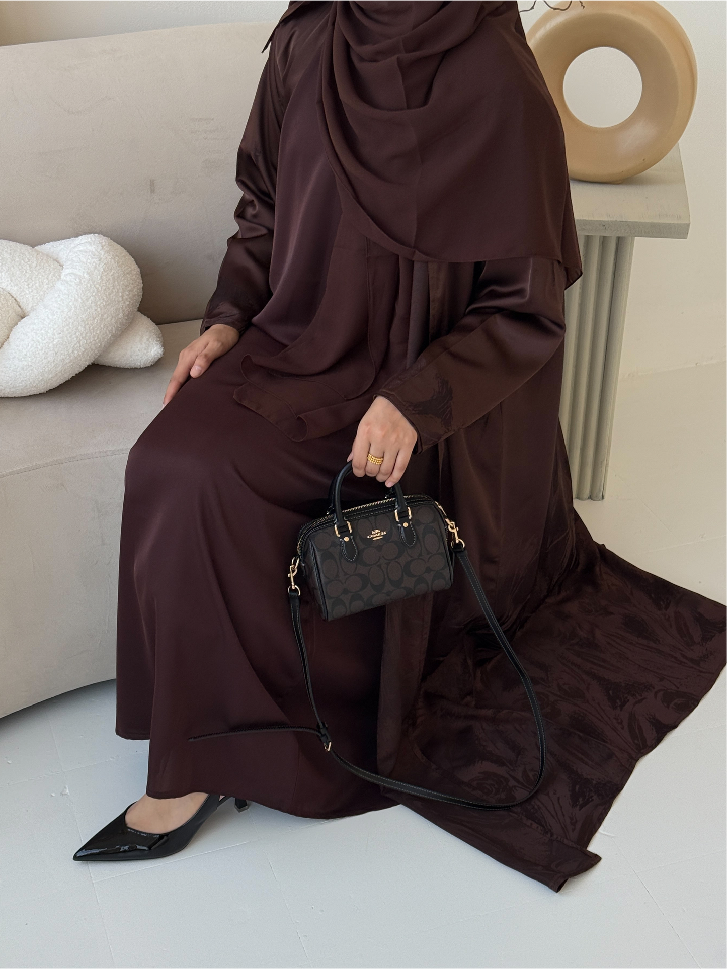 Satin Chocolate Brown