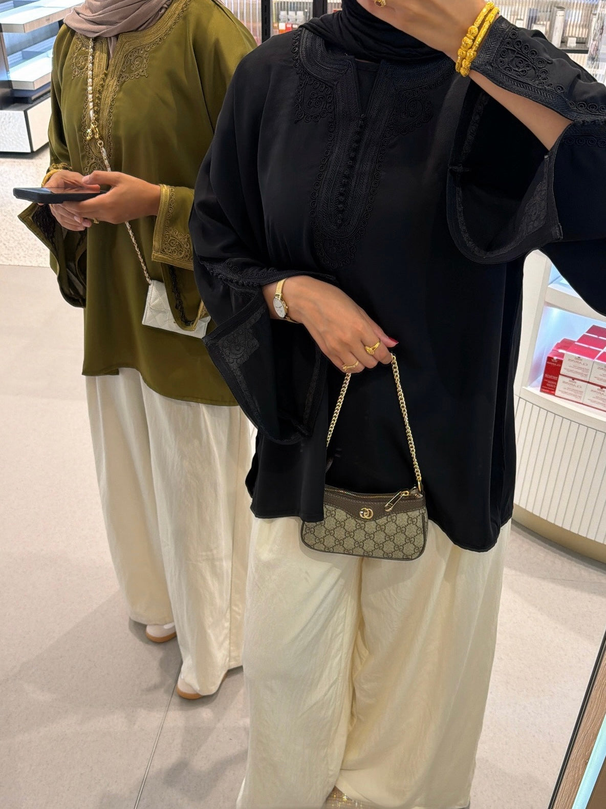 Kaftan Top Olive - PRE ORDER 3-4 WEEKS