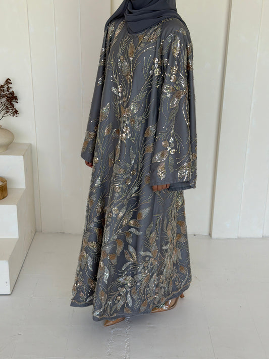 Noor-e-Qadeem Charcoal Grey