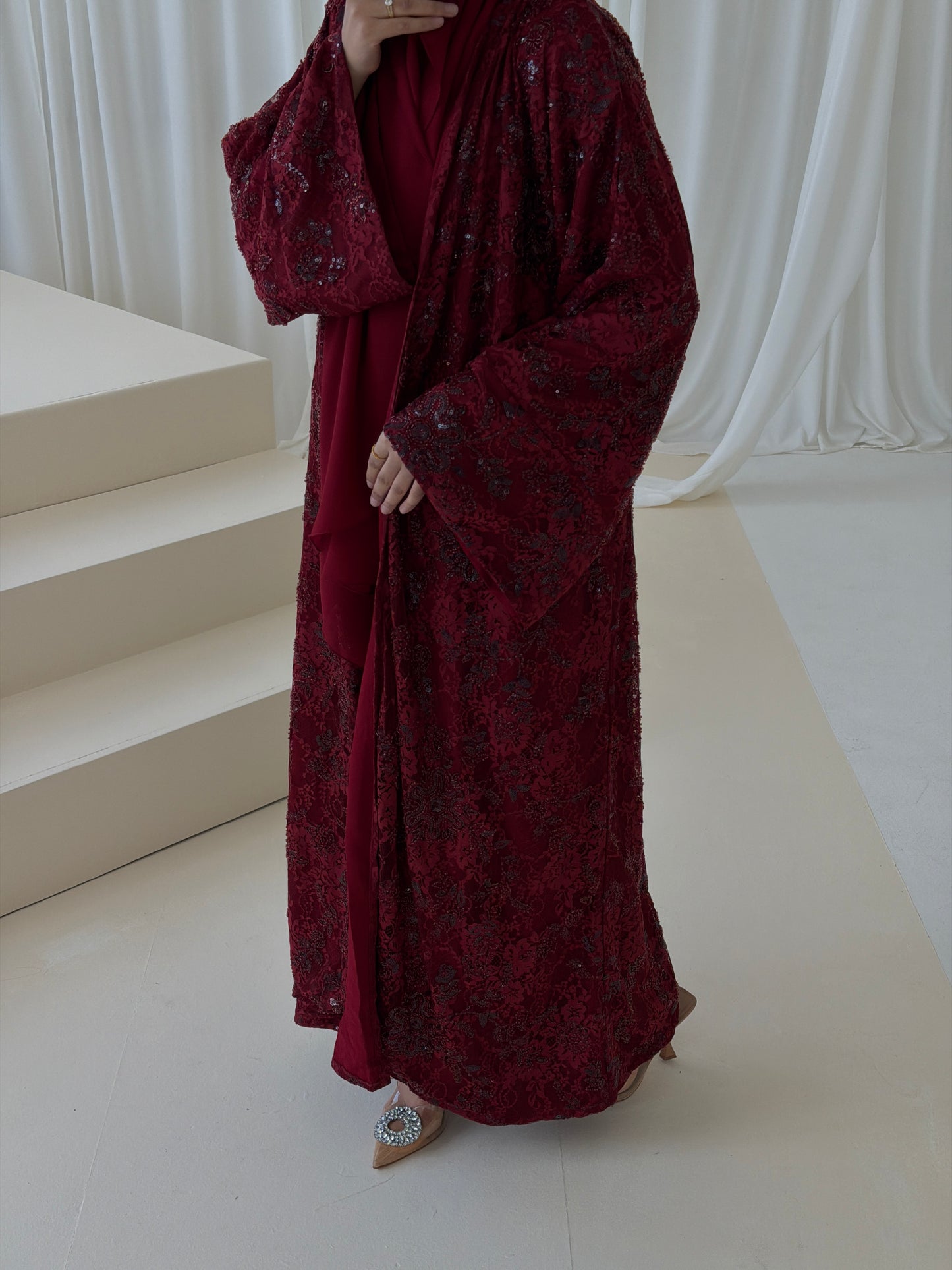 French Lace Stone Ruby