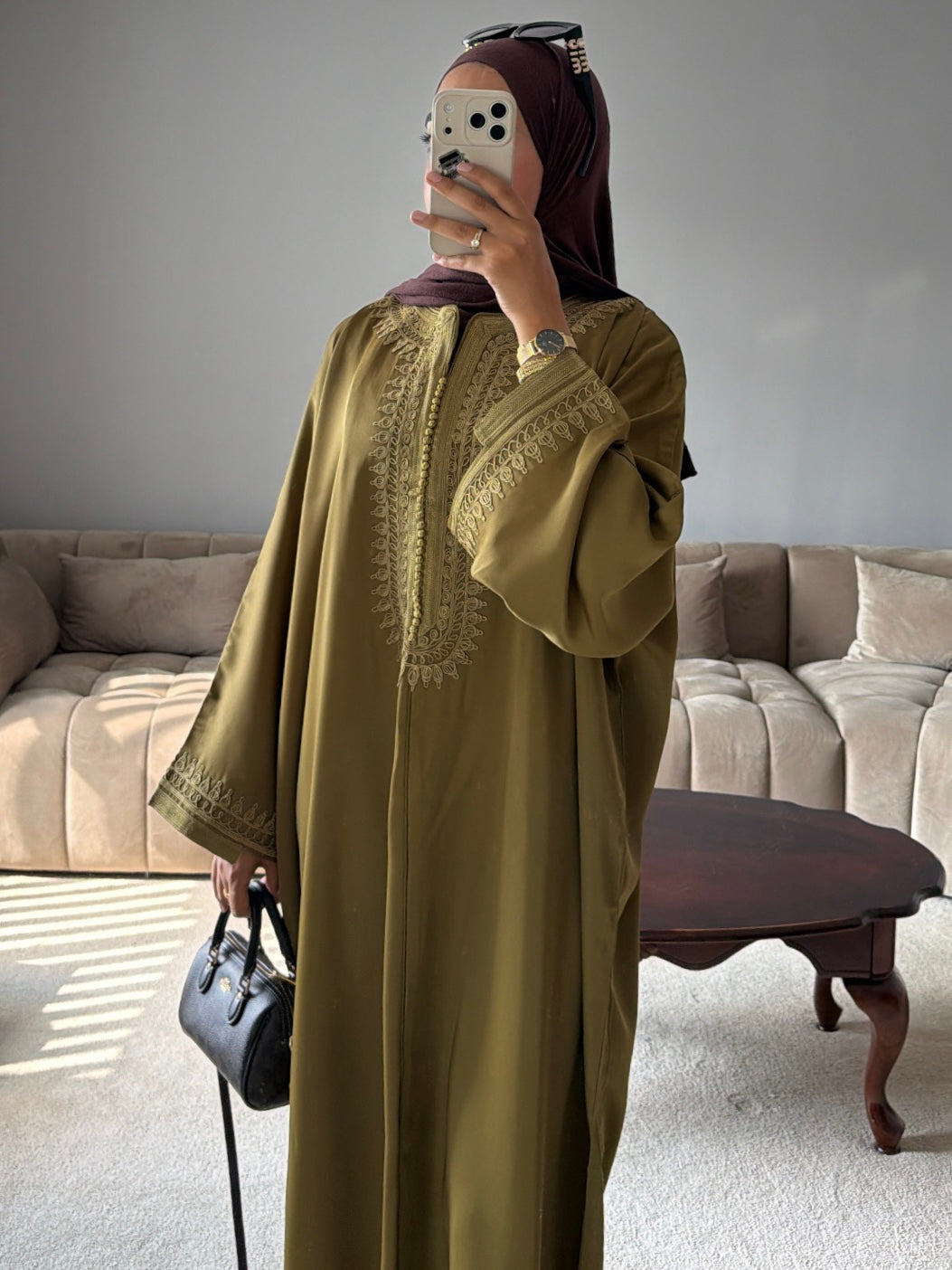 Kaftan Palm Olive