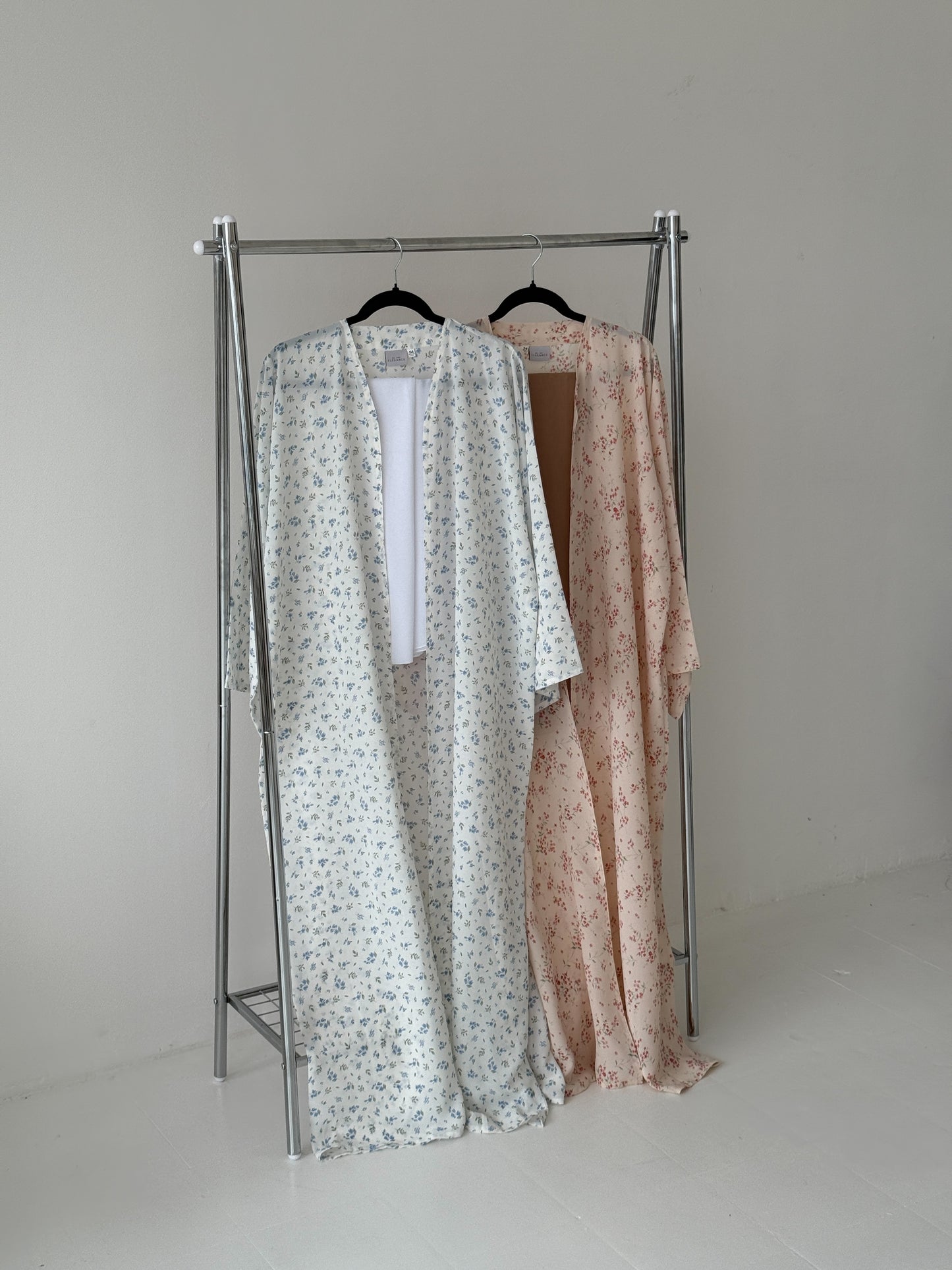 Floral Blue Kimono