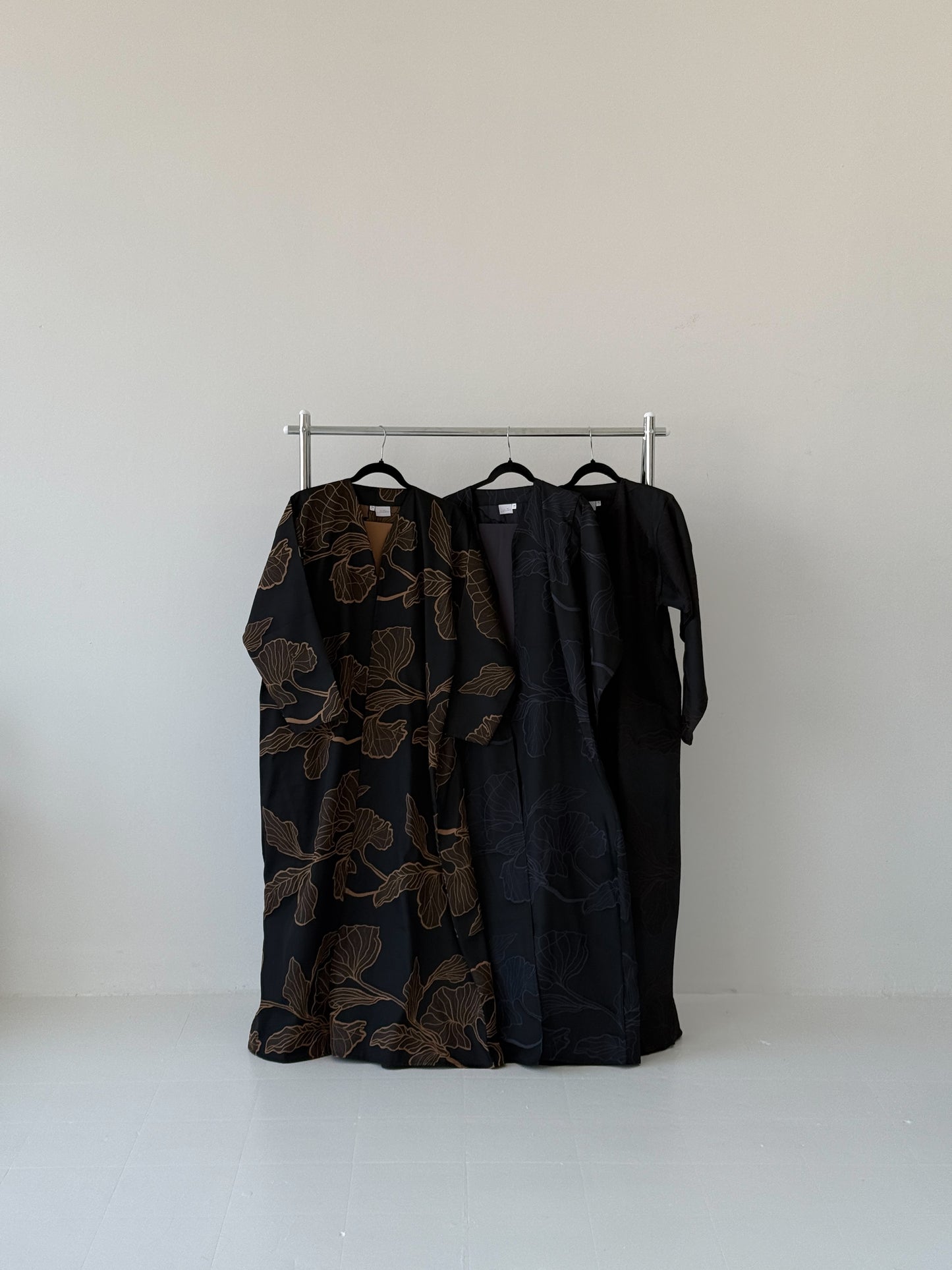 Floral Leaf Brown