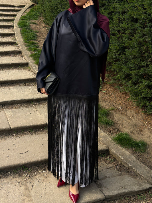 Satin Fringe Top