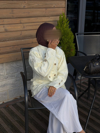 Lace Napoleon Tunic