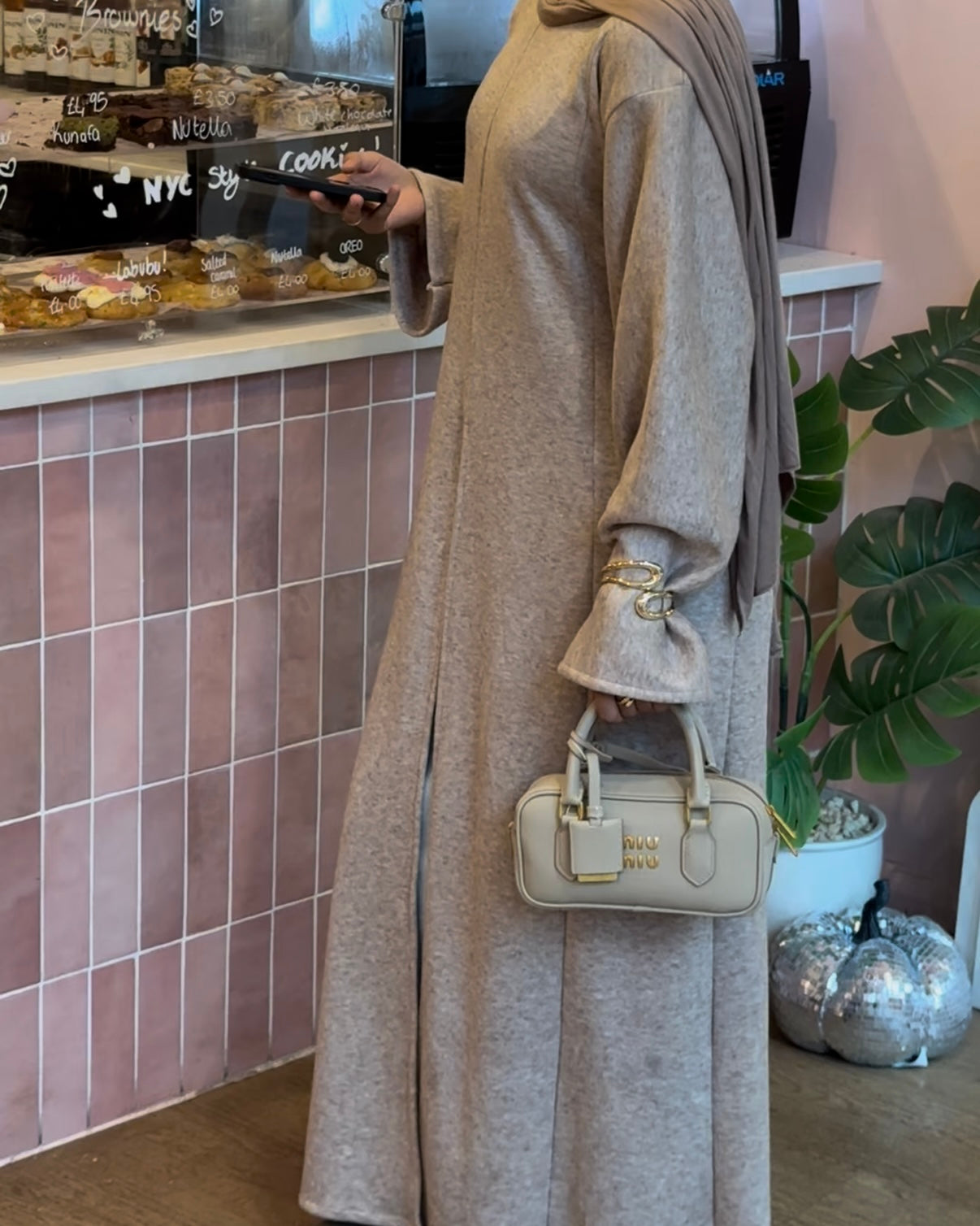Split Dress Oat