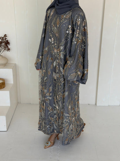 Noor-e-Qadeem Charcoal Grey