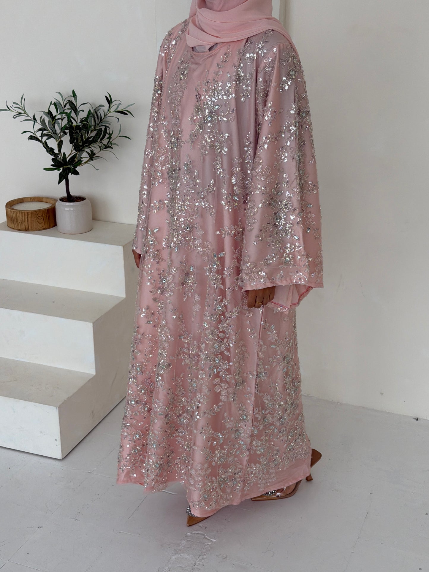 Zar-e-Qadeem Pastel Pink
