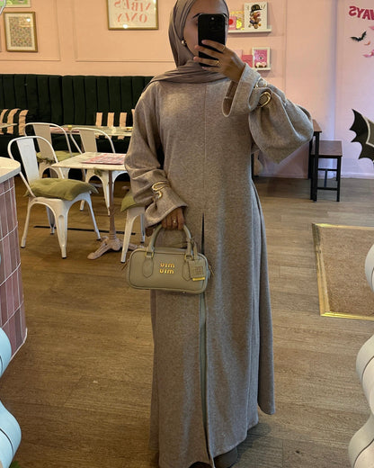 Split Dress Oat