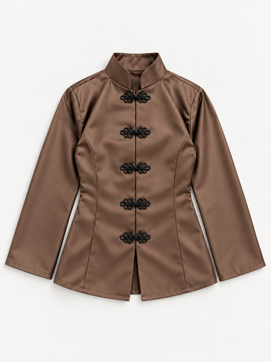 Napoleon Satin Tunic Mushroom