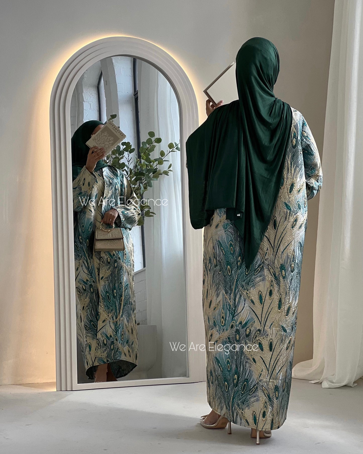 Peacock Abaya - Limited Edition