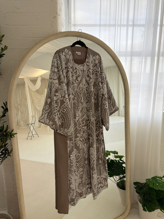 Lujain 2.0 Taupe Gold