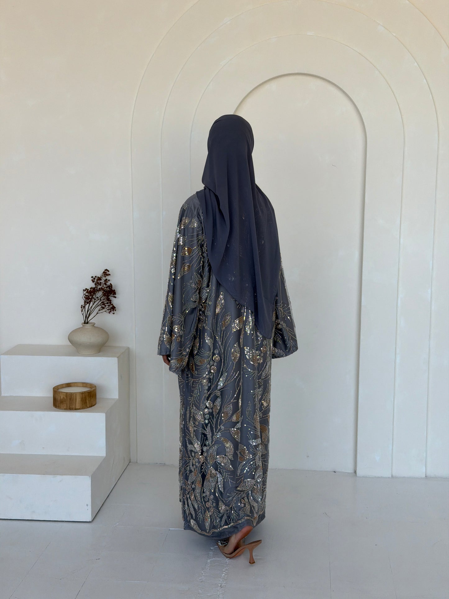 Noor-e-Qadeem Charcoal Grey