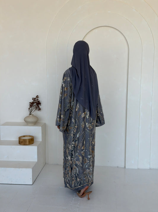 Noor-e-Qadeem Charcoal Grey
