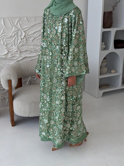 Raani Noor Pistachio Green