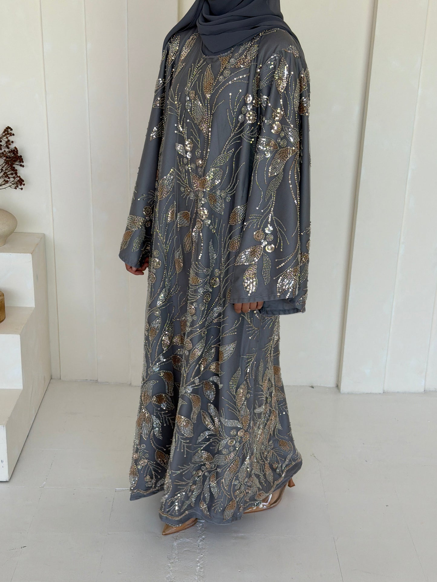 Noor-e-Qadeem Charcoal Grey