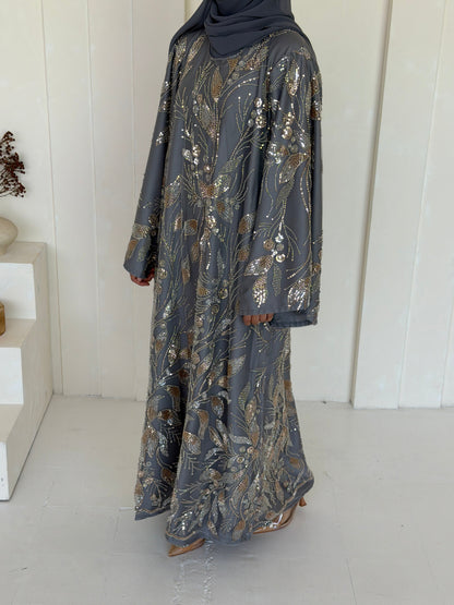 Noor-e-Qadeem Charcoal Grey