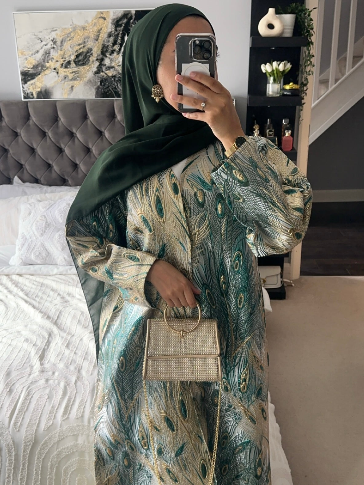 Peacock Abaya - Limited Edition