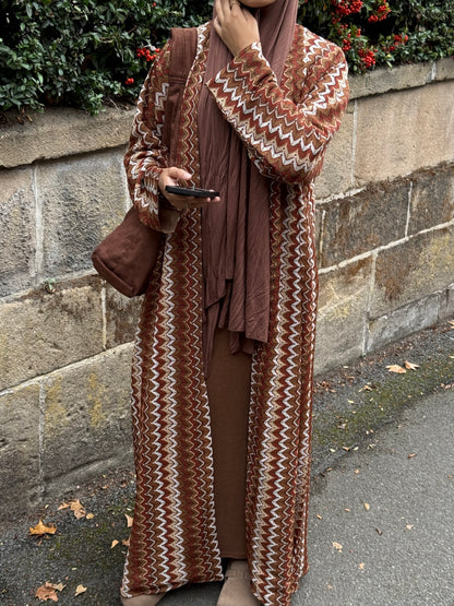 Knitted Kimomo Cinnamon ￼