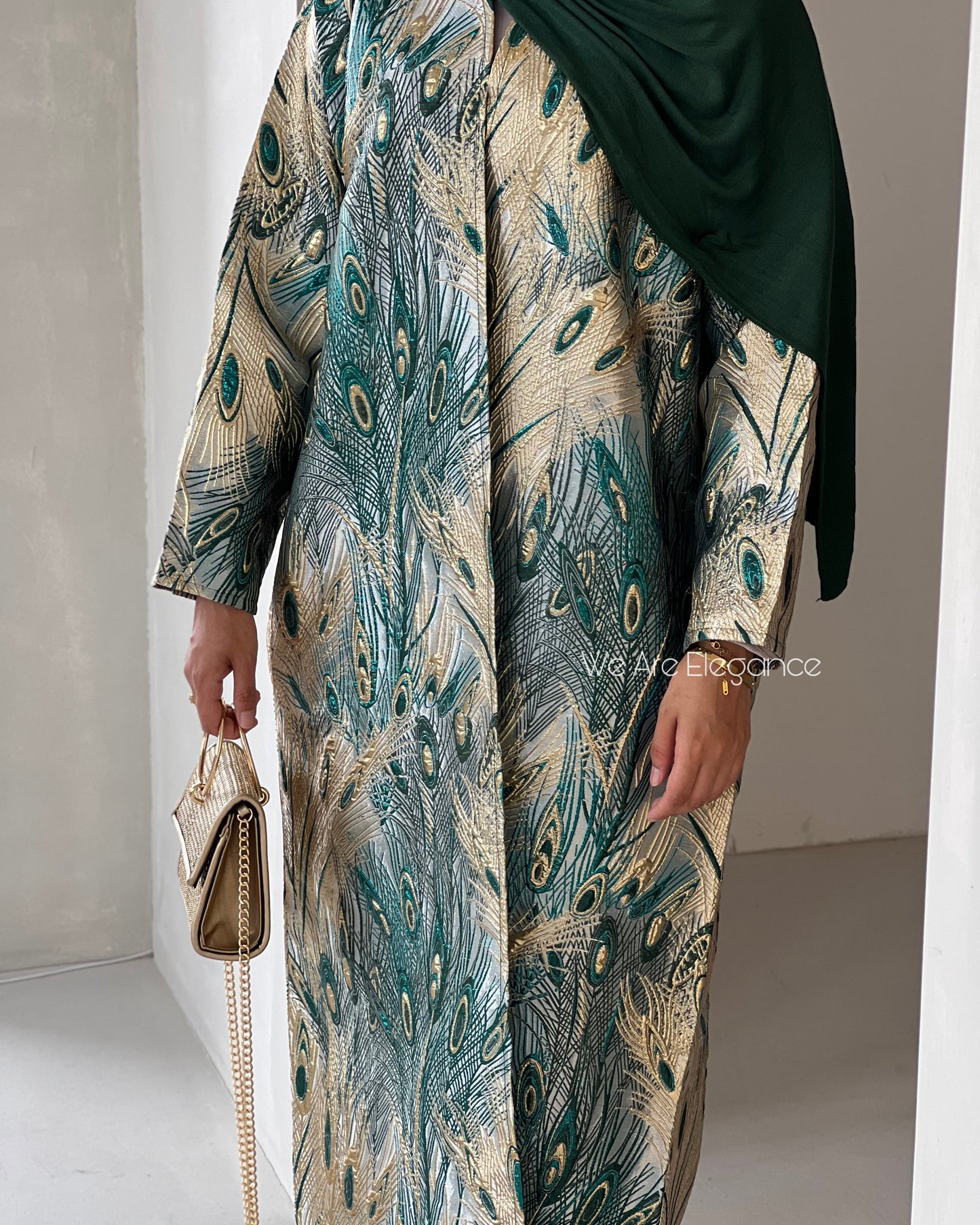 Peacock Abaya - Limited Edition