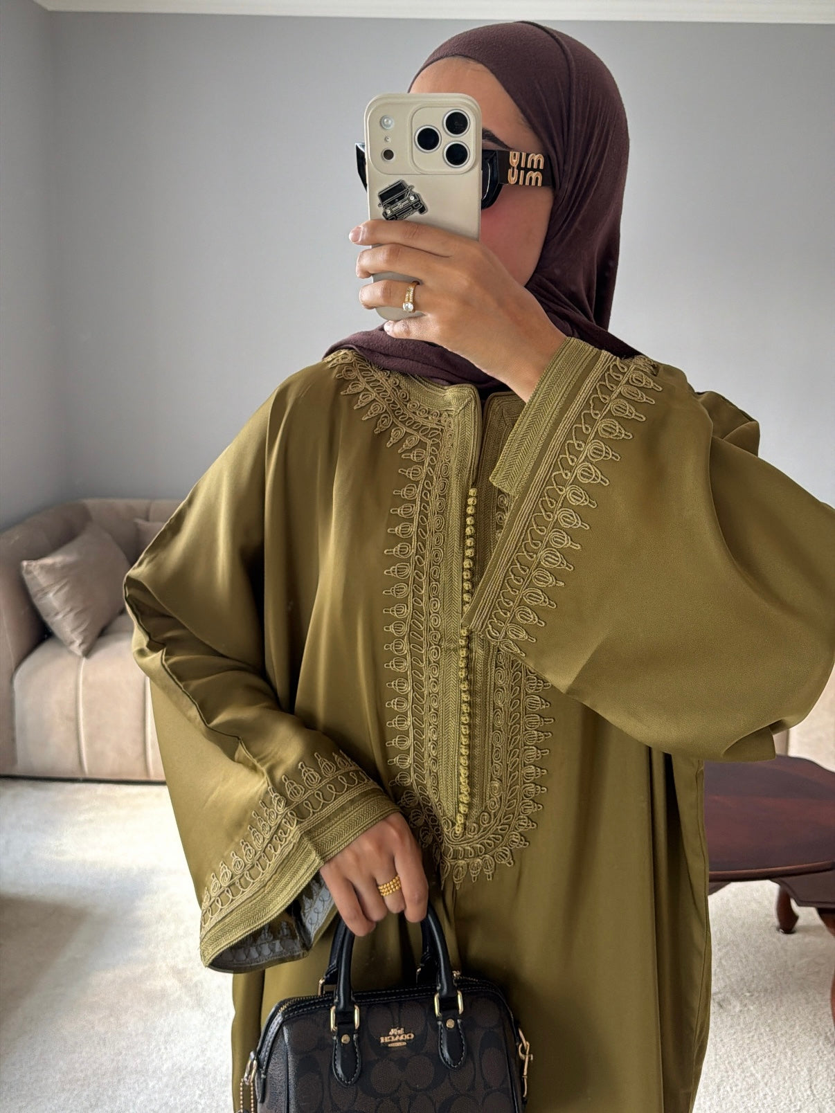 Kaftan Palm Olive