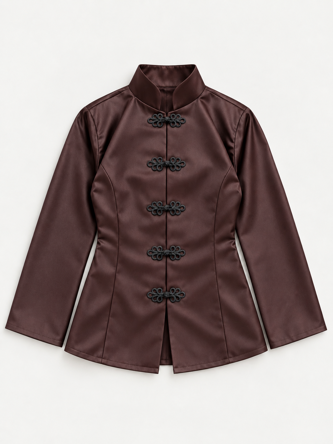 Napoleon Satin Tunic Cocoa
