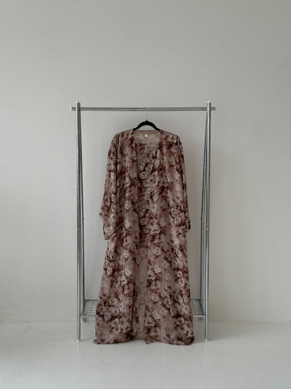 Summer Bloom Mocha Brown