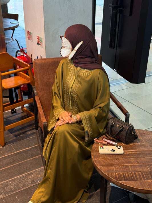 Kaftan Palm Olive