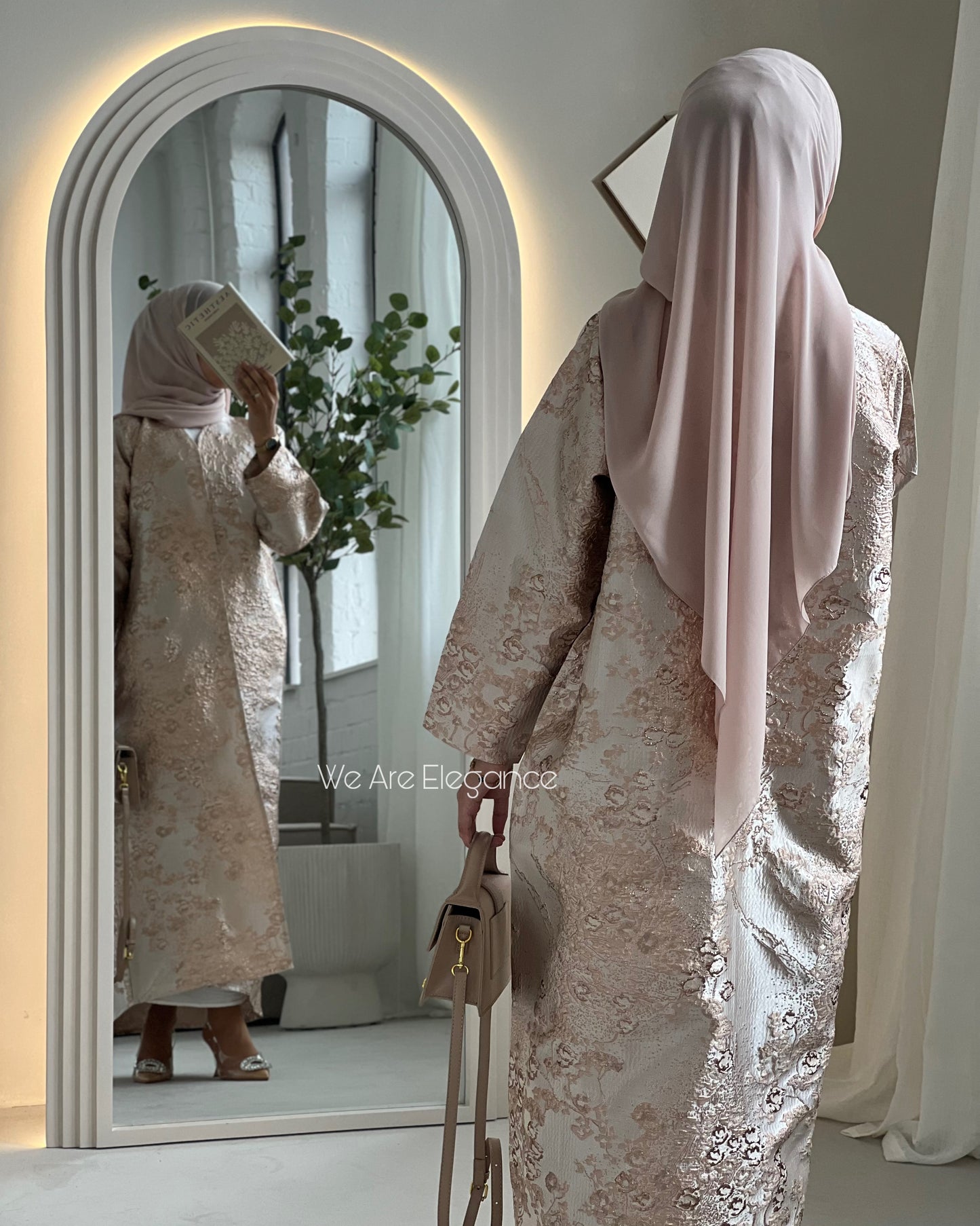 Rose Gold Abaya - Limited Edition