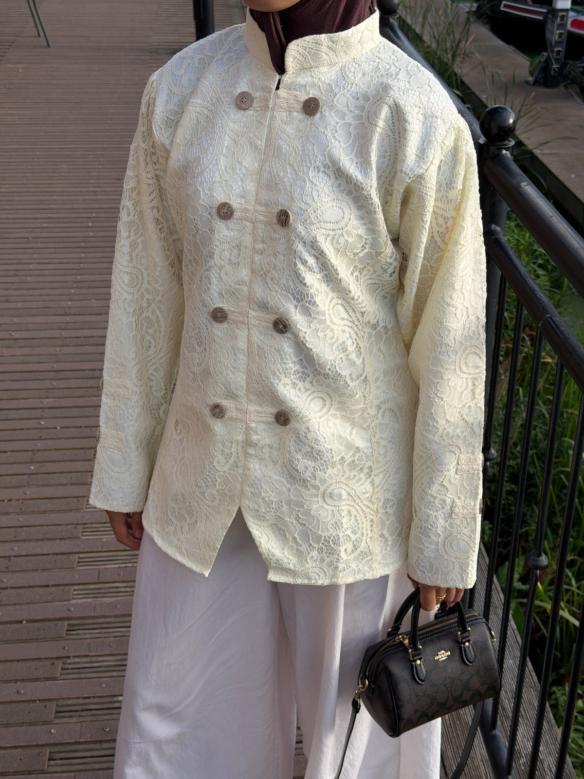 Lace Napoleon Tunic