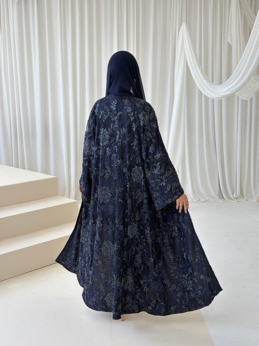 French Lace Stone Midnight
