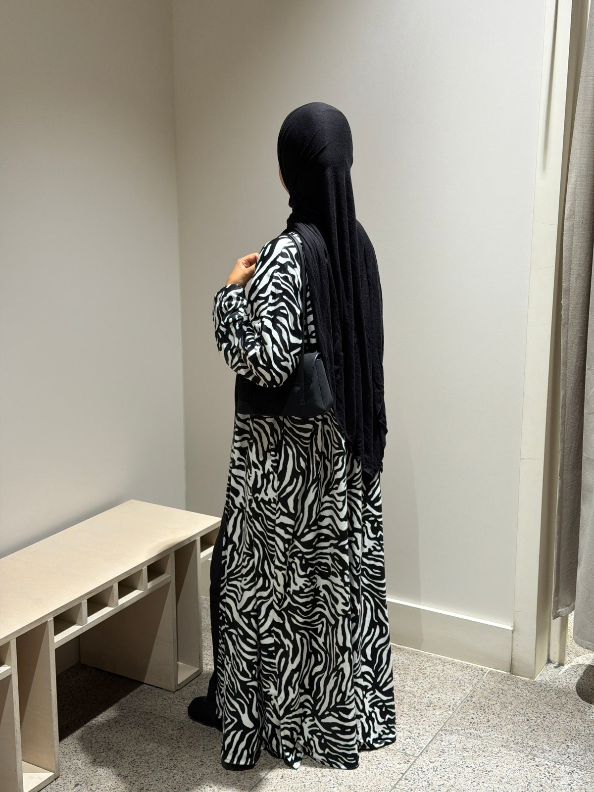 Zebra Noir Velvet Black