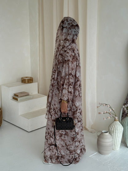 Summer Bloom Mocha Brown
