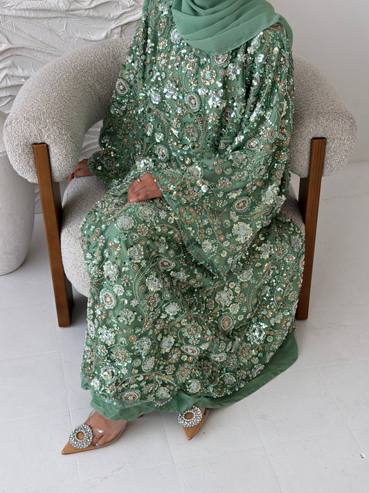 Raani Noor Pistachio Green