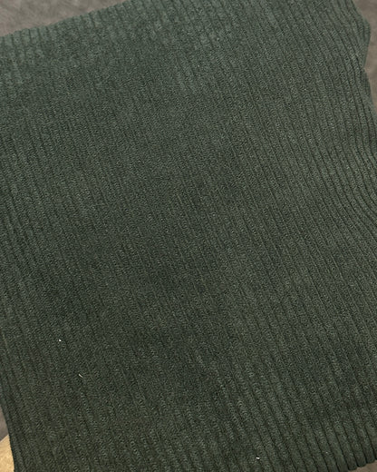 Corduroy Forest Green Open ￼